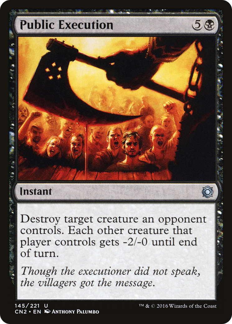 Public Execution (145) Foil - Conspiracy: Take the Crown