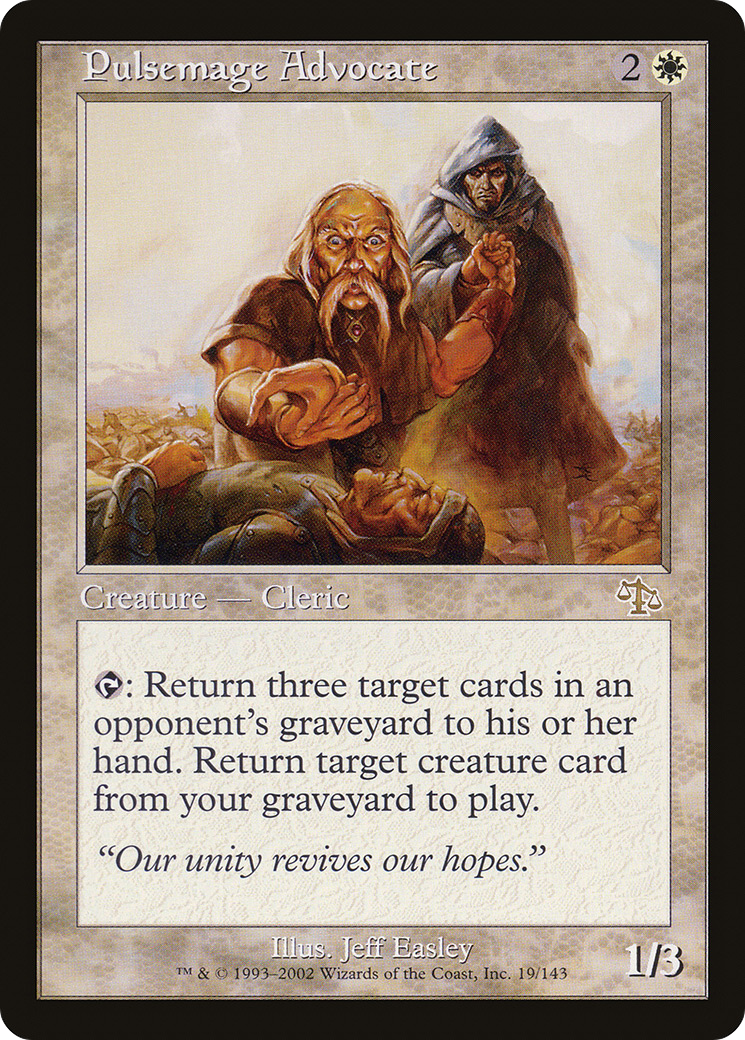 Pulsemage Advocate (019) Foil - Judgment