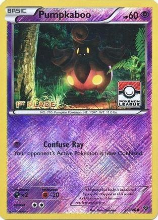 Pumpkaboo (Pokemon League) [1st Place] (56) Reverse Holofoil - XY Base Set