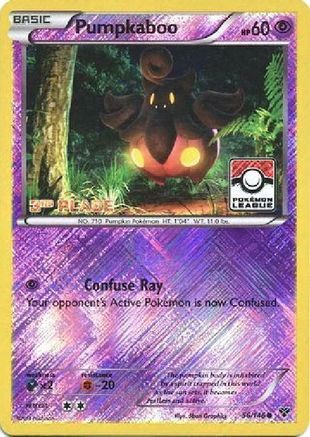 Pumpkaboo (Pokemon League) [3rd Place] (56) Reverse Holofoil - League & Championship Cards