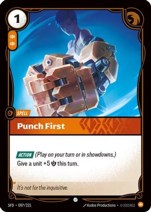Punch First (097) - Spiritforged