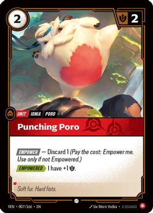 Punching Poro (007) Foil - Vendetta