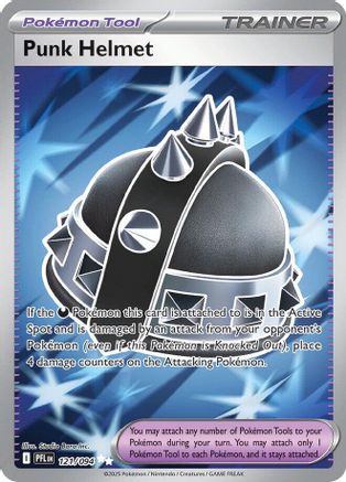 Punk Helmet (Full Art) (121) Holofoil - Phantasmal Flames