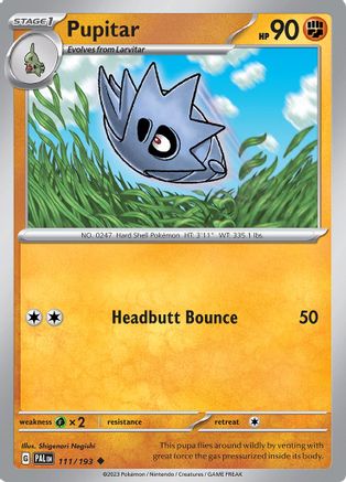 Pupitar (111) - Paldea Evolved