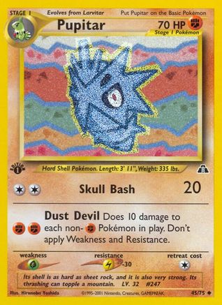 Pupitar (45) (1st Edition) - Neo Discovery