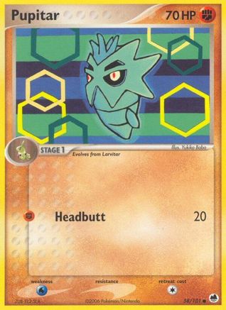 Pupitar (58) - Dragon Frontiers
