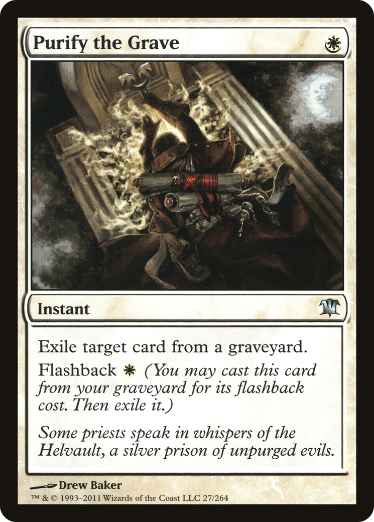 Purify the Grave (027) Foil - Innistrad