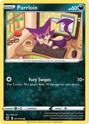 Purrloin (77) - Crown Zenith