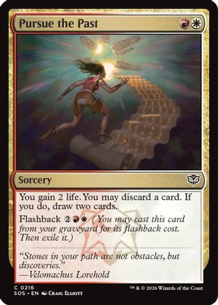 Pursue the Past (216) Foil - Secrets of Strixhaven