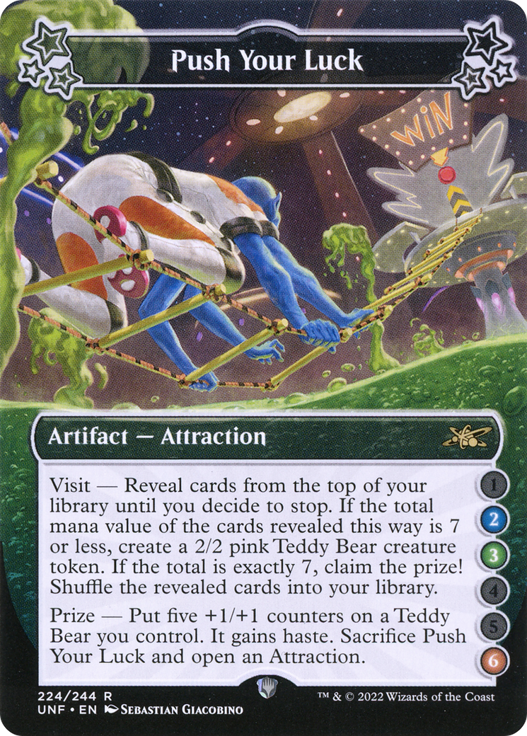 Push Your Luck (2-3-6) (224) - Unfinity Foil