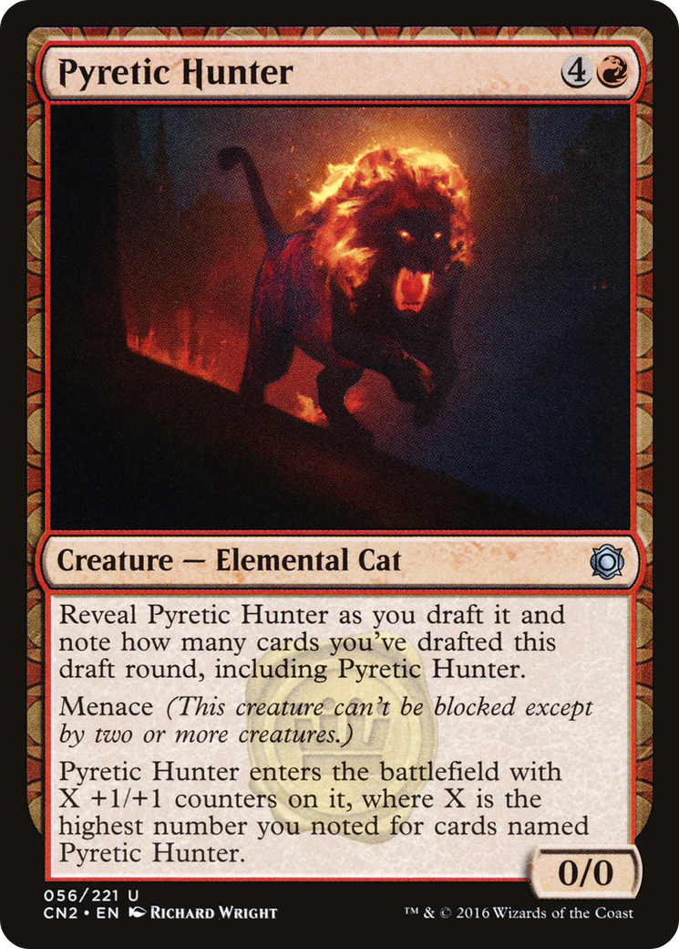 Pyretic Hunter (056) Foil - Conspiracy: Take the Crown