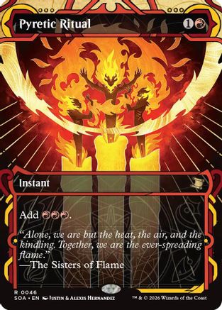 Pyretic Ritual (046) Foil - Secrets of Strixhaven: Mystical Archive