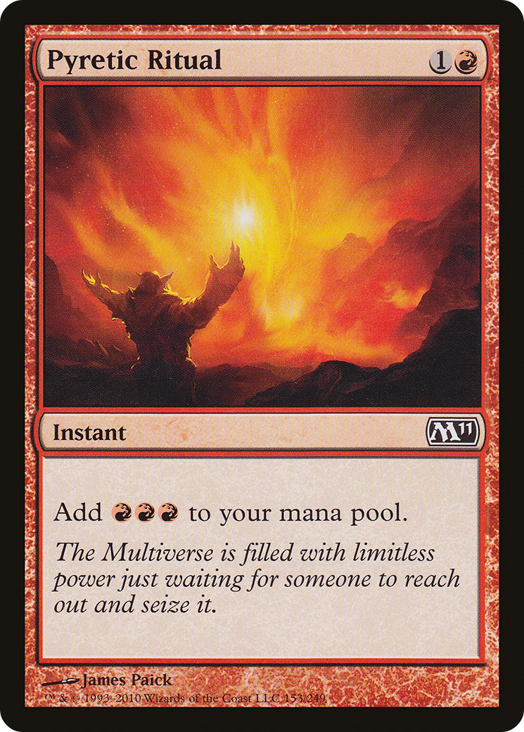 Pyretic Ritual (153) Foil - Magic 2011