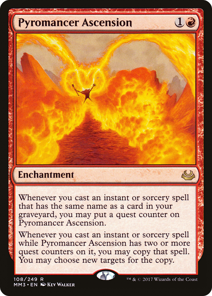 Pyromancer Ascension (108) Foil - Modern Masters 2017