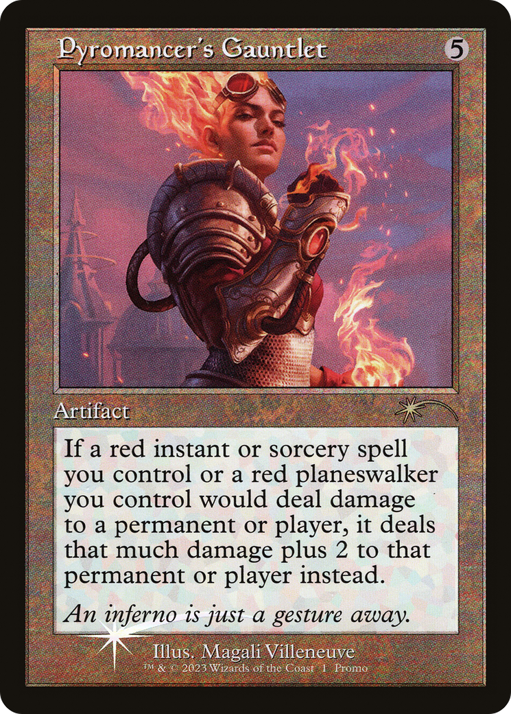 Pyromancer's Gauntlet (Retro) (001) Foil - Media Promos