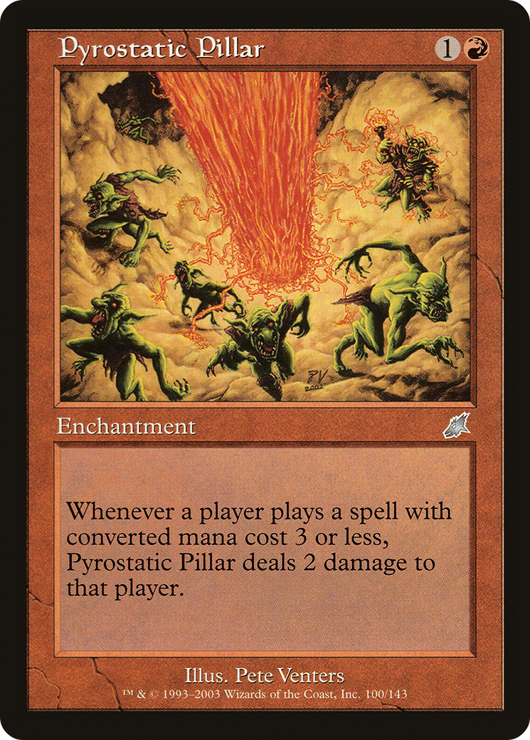 Pyrostatic Pillar (100) - Scourge