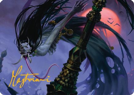 Qarsi Revenant (012s) Gold-Stamped - Art Series: Tarkir: Dragonstorm