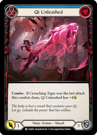 Qi Unleashed (Blue) (DYN061) - Dynasty