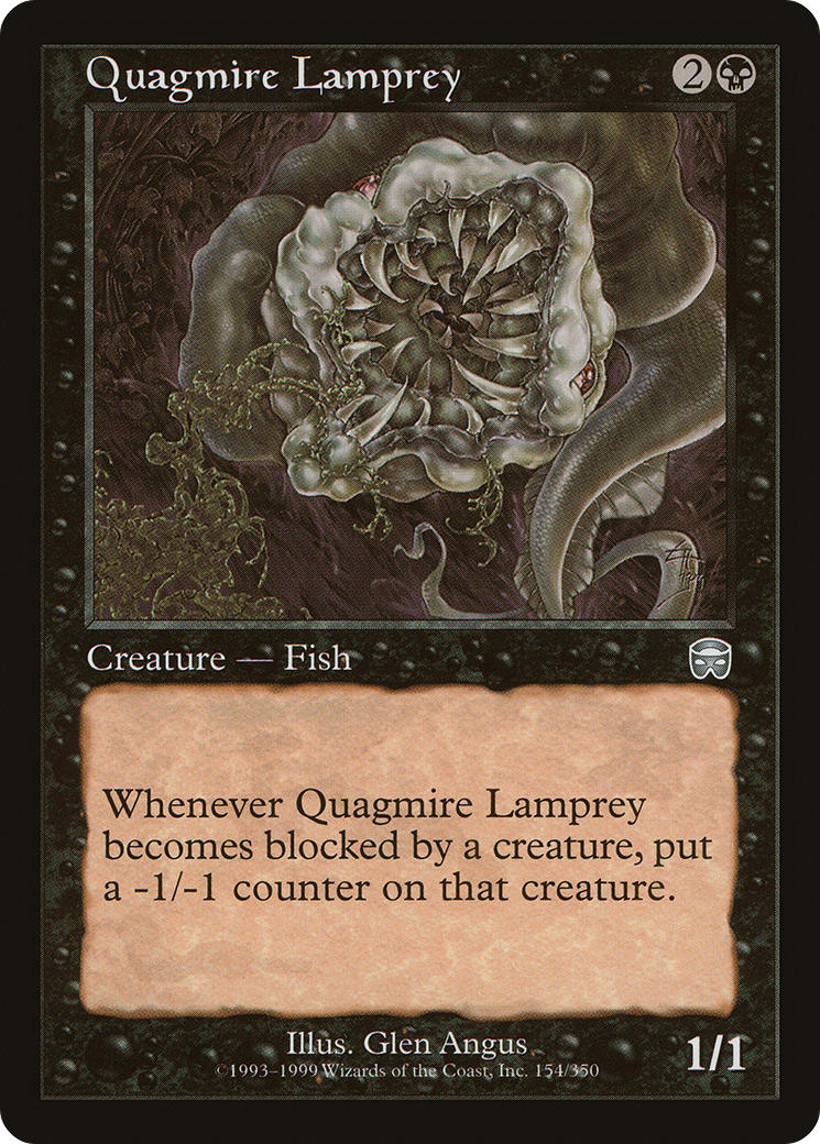 Quagmire Lamprey (154) Foil - Mercadian Masques
