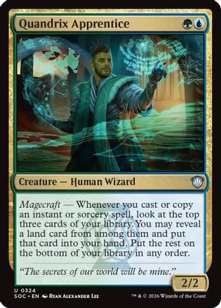 Quandrix Apprentice (324) - Commander: Secrets of Strixhaven
