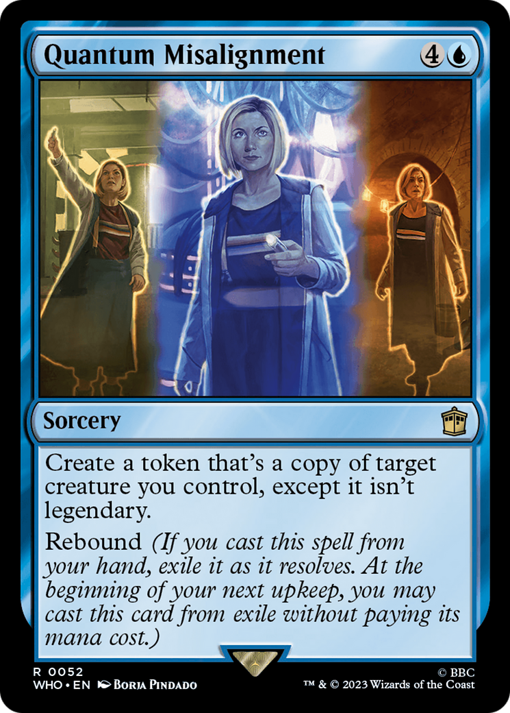 Quantum Misalignment (052) Foil - Doctor Who