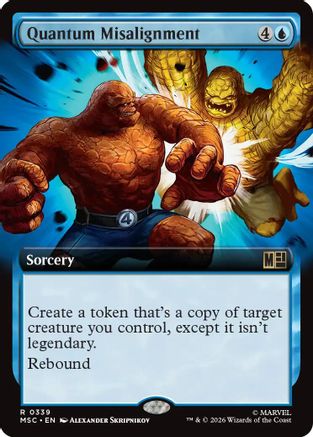 Quantum Misalignment (Extended Art) (339) - Commander: Marvel Super Heroes