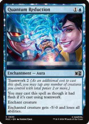 Quantum Reduction (635) - Commander: Marvel Super Heroes