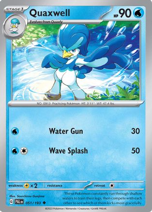 Quaxwell (51) - Paldea Evolved