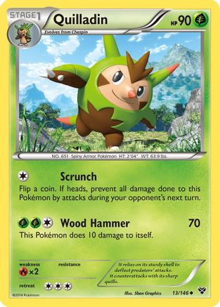 Quilladin (13) - XY Base Set