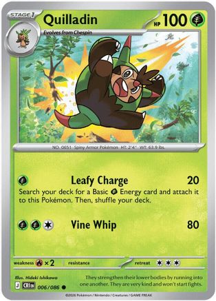 Quilladin (6) - Chaos Rising
