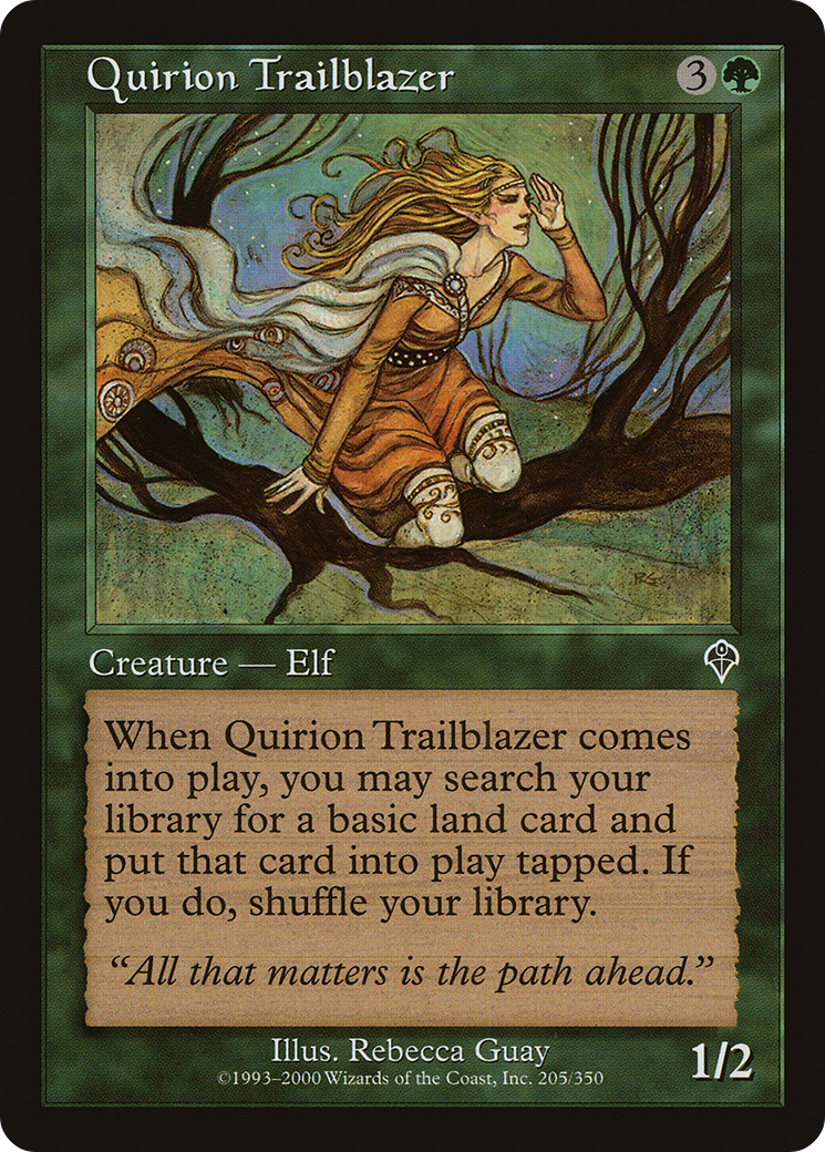 Quirion Trailblazer (205) Foil - Invasion