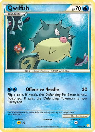 Qwilfish (50) - HeartGold & SoulSilver