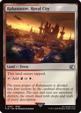 Rabanastre, Royal City (287) Foil - FINAL FANTASY