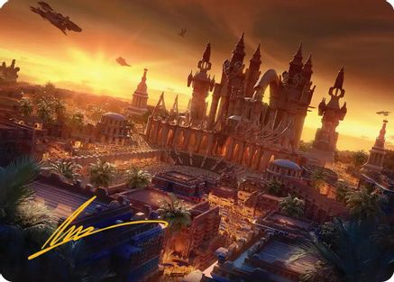 Rabanastre, Royal City (018s) Gold-Stamped - Art Series: FINAL FANTASY