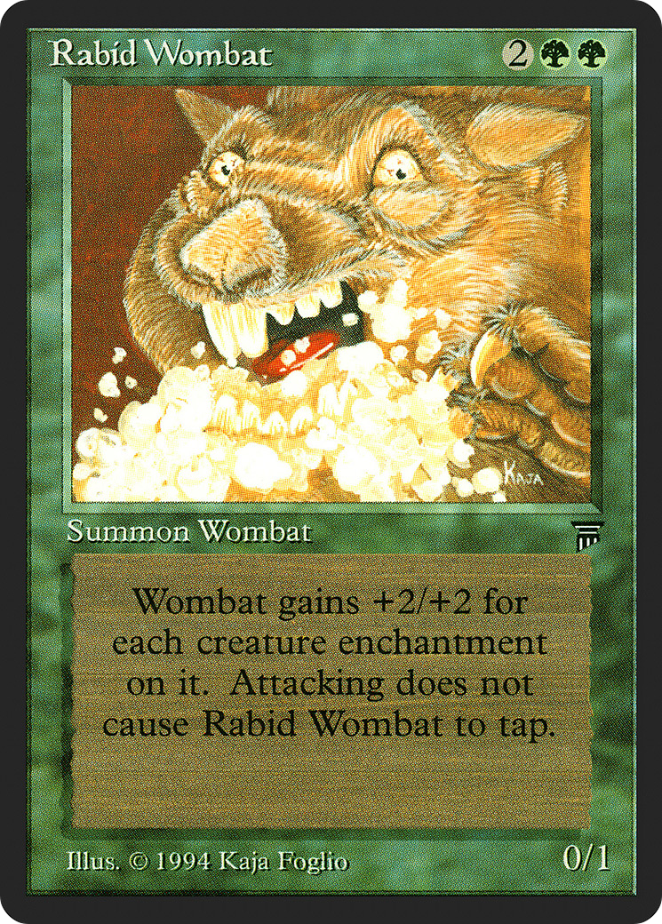 Rabid Wombat - Legends