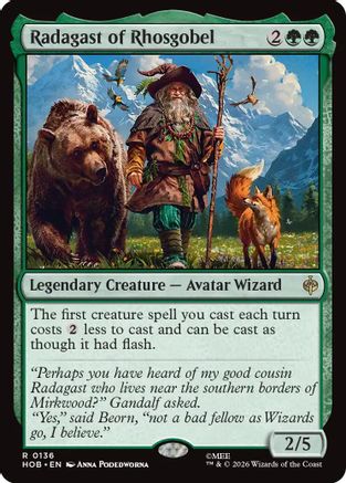 Radagast of Rhosgobel (136) - The Hobbit