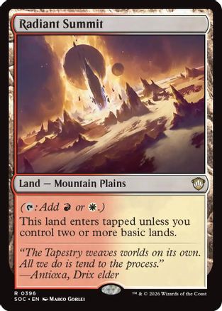 Radiant Summit (396) - Commander: Secrets of Strixhaven