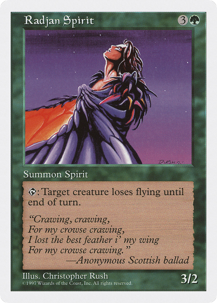 Radjan Spirit - Fifth Edition