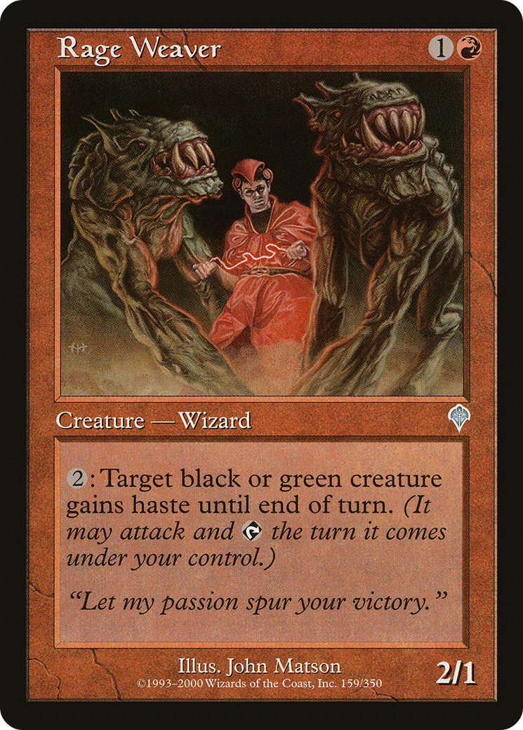 Rage Weaver (159) - Invasion