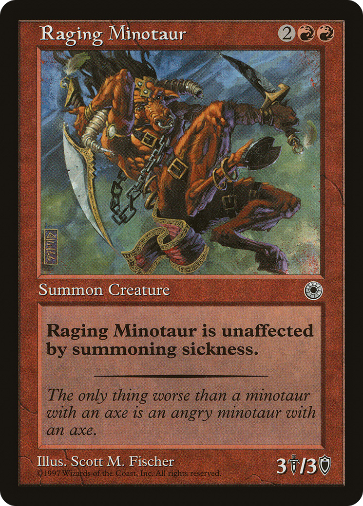 Raging Minotaur - Portal