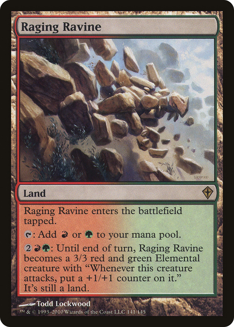 Raging Ravine (141) Foil - Worldwake