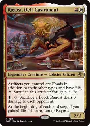 Ragost, Deft Gastronaut (Promo Pack) (224) - Edge of Eternities
