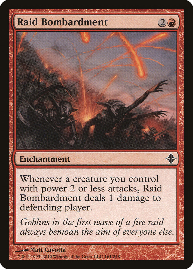 Raid Bombardment (161) Foil - Rise of the Eldrazi