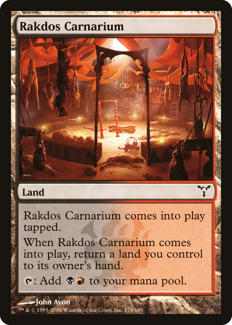 Rakdos Carnarium (178) Foil - Dissension