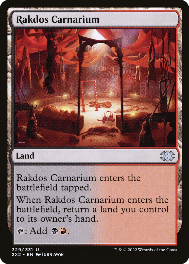 Rakdos Carnarium (329) Foil - Double Masters 2022