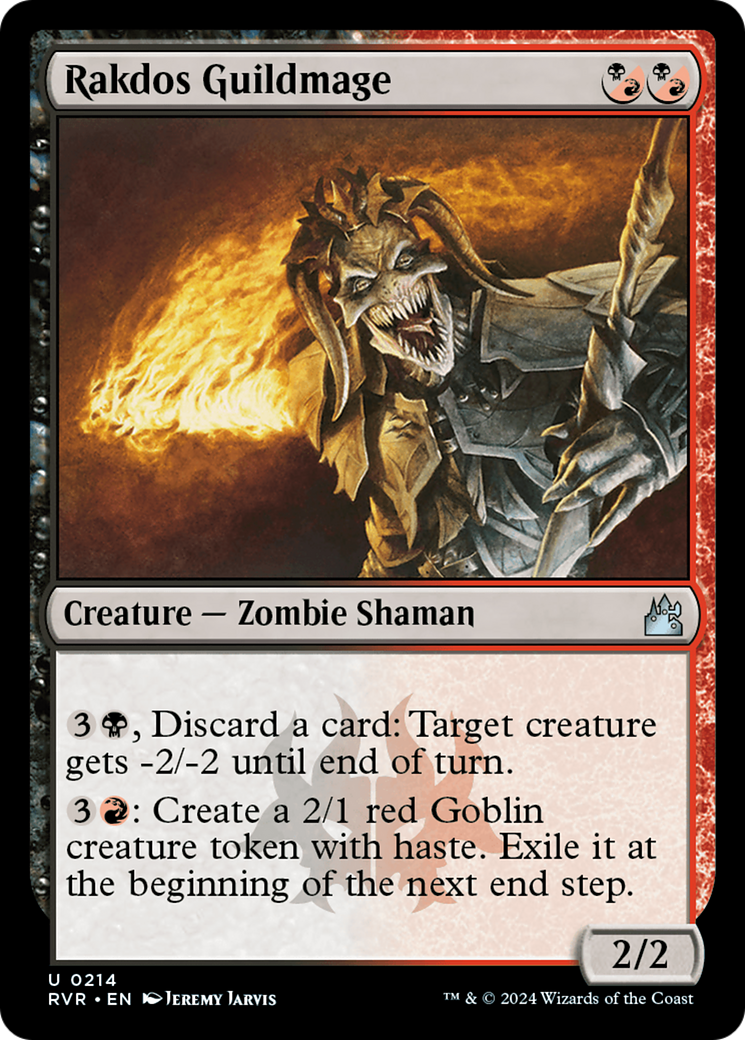 Rakdos Guildmage (214) Foil - Ravnica Remastered