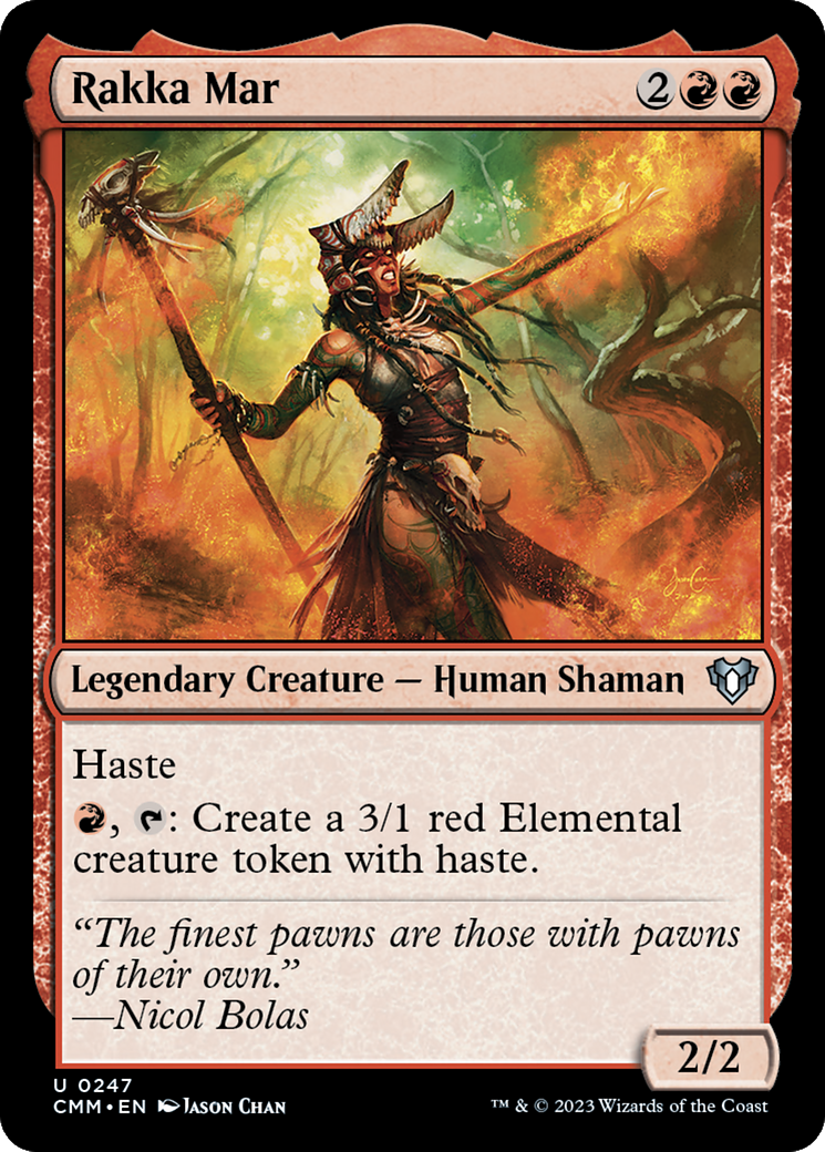 Rakka Mar (247) - Commander Masters