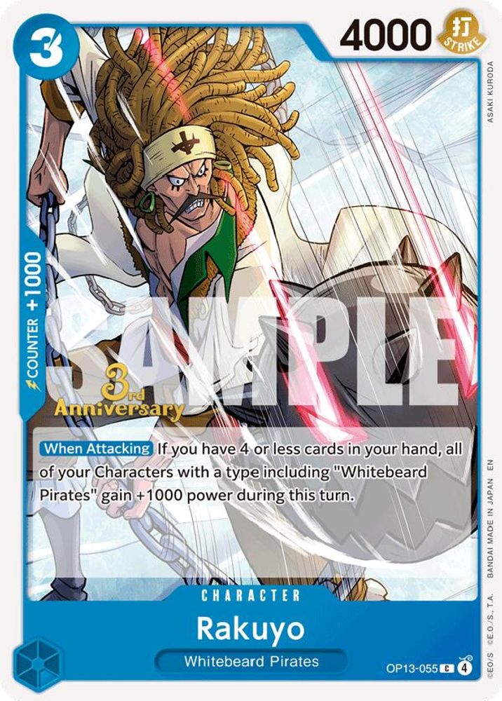 Rakuyo (OP13-055) 3rd Anniversary Tournament Cards
