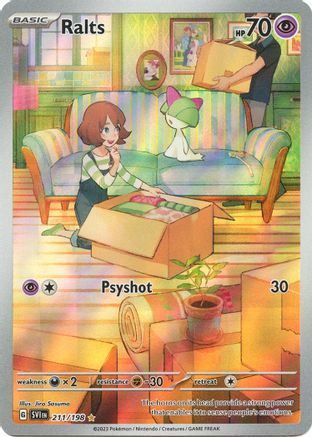 Ralts (211) Holofoil - Scarlet & Violet