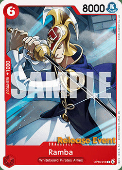 Ramba (OP16-016) Release Event Cards